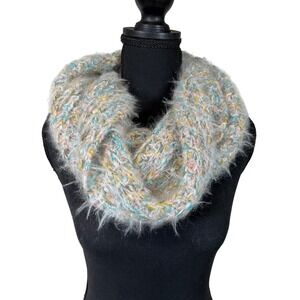 Betsey‎ Johnson Cowl Scarf Knit Multicolor